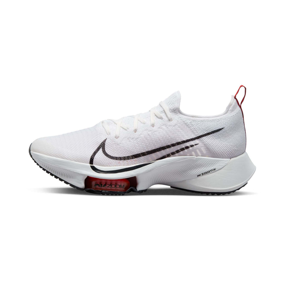 Lateral side of the left shoe from a pair of men's Nike Air Zoom Tempo NEXT% road running shoes (7725363789986)