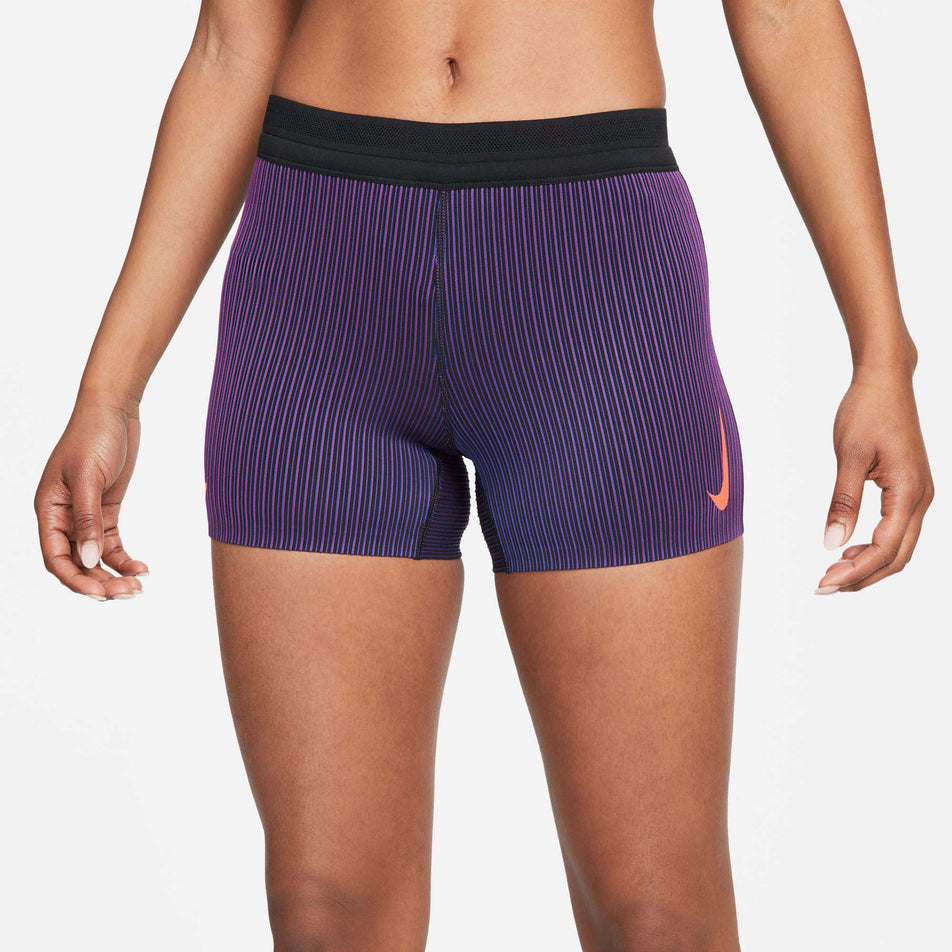 Front view of women's nike df adv tight short (7386206339234)