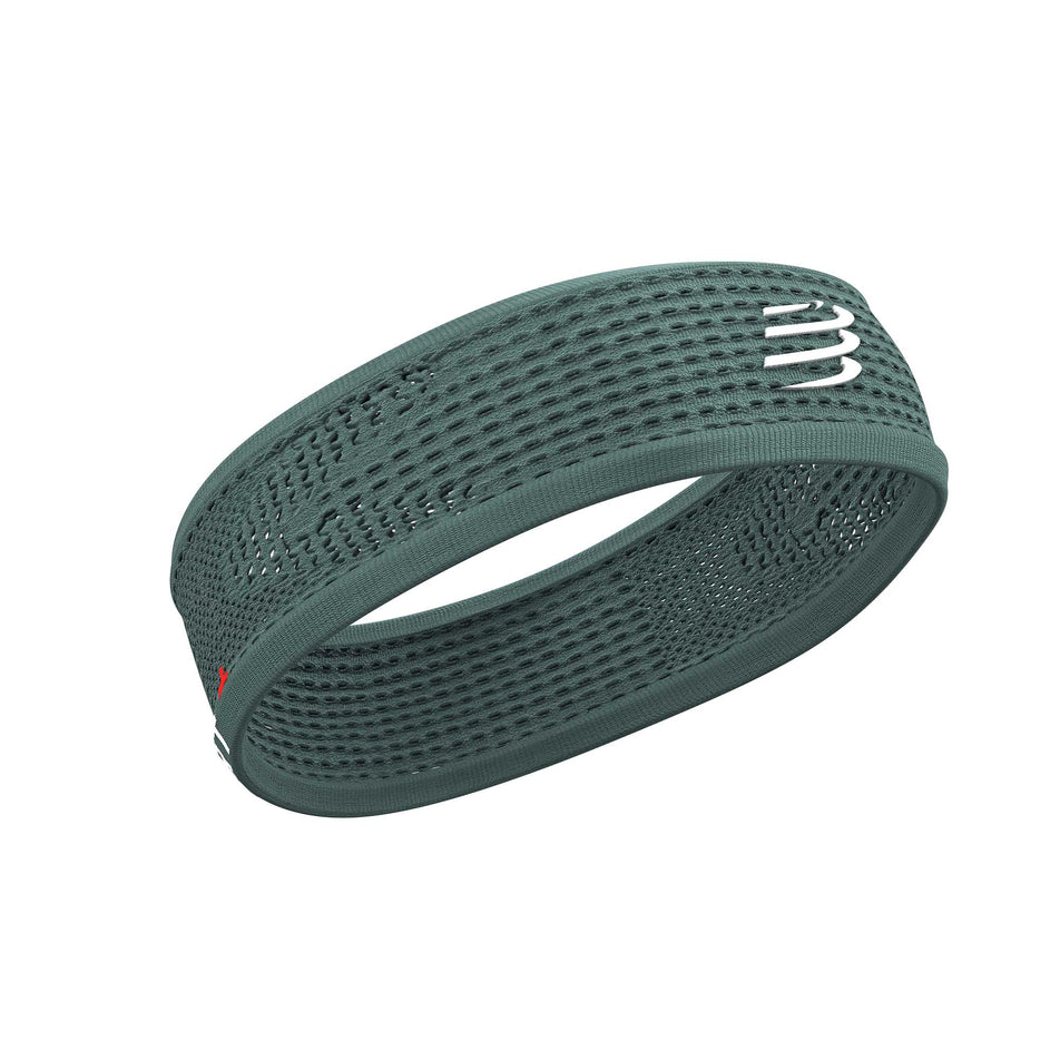Front angled view of unisex compressport thin headband on/off (7012951294114)