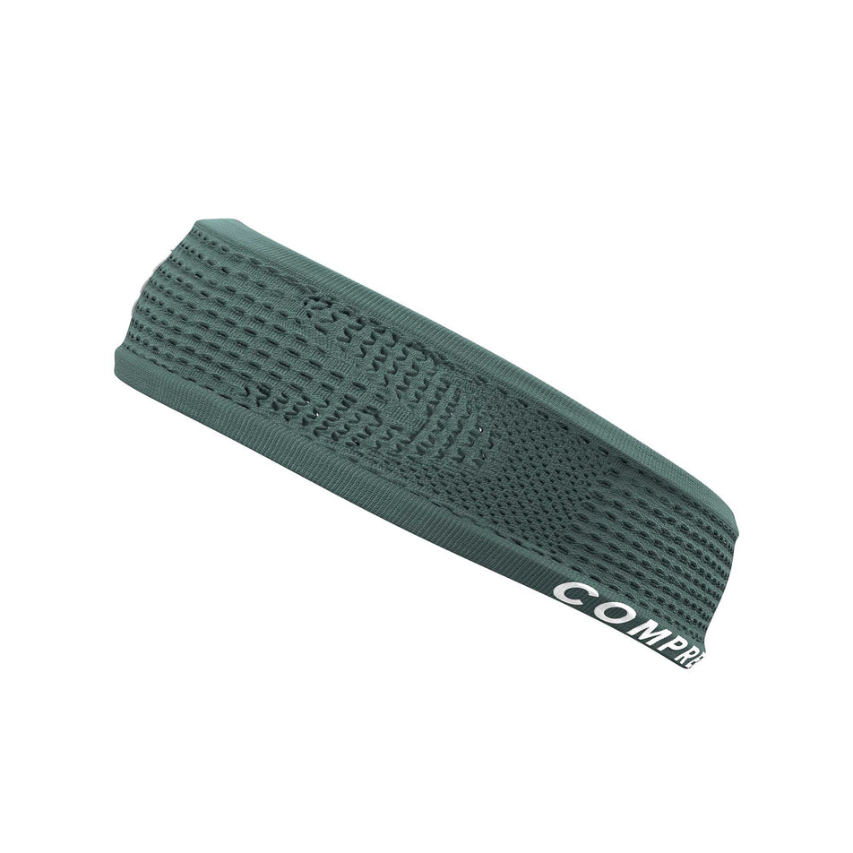 Side angled view of unisex compressport thin headband on/off (7012951294114)