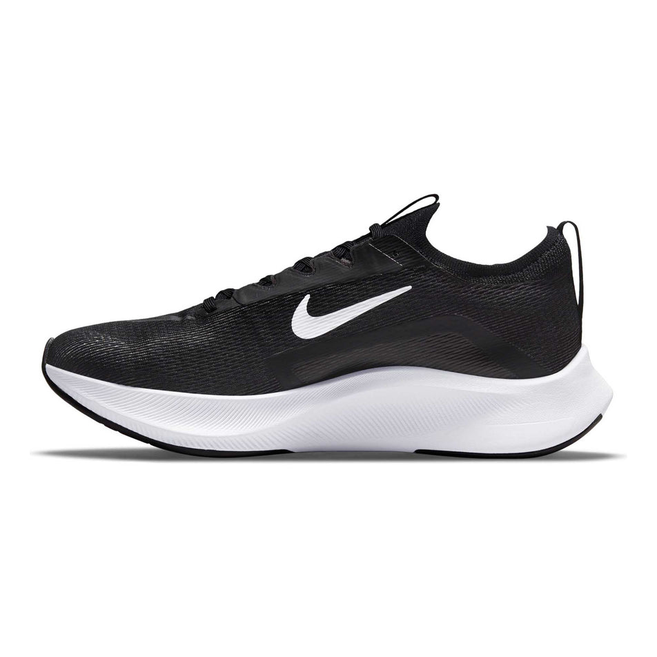Medial view of men's nike zoomfly 4 running shoes (7267346579618)