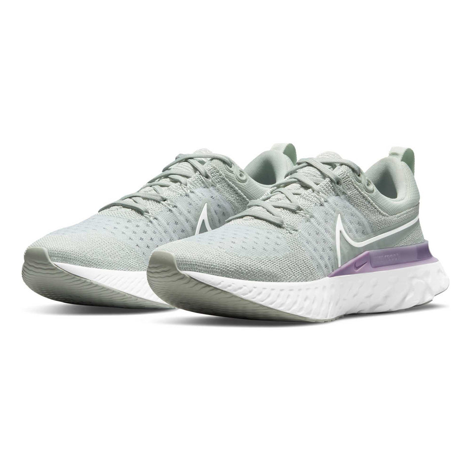 The left and right shoes from a pair of women's Nike React Infinity Run Flyknit 2 (6899757285538)