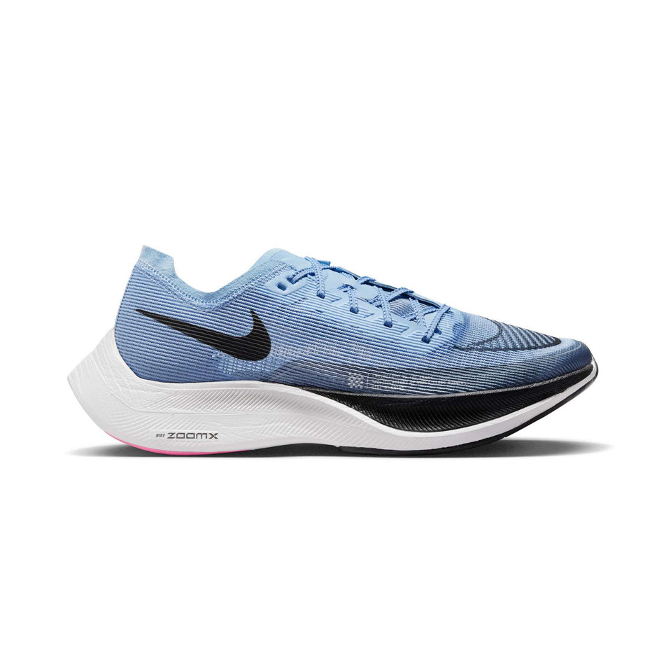 Lateral side of the right shoe from a pair of men's ZoomX Vaporfly Next% Running Shoes (7725364281506)