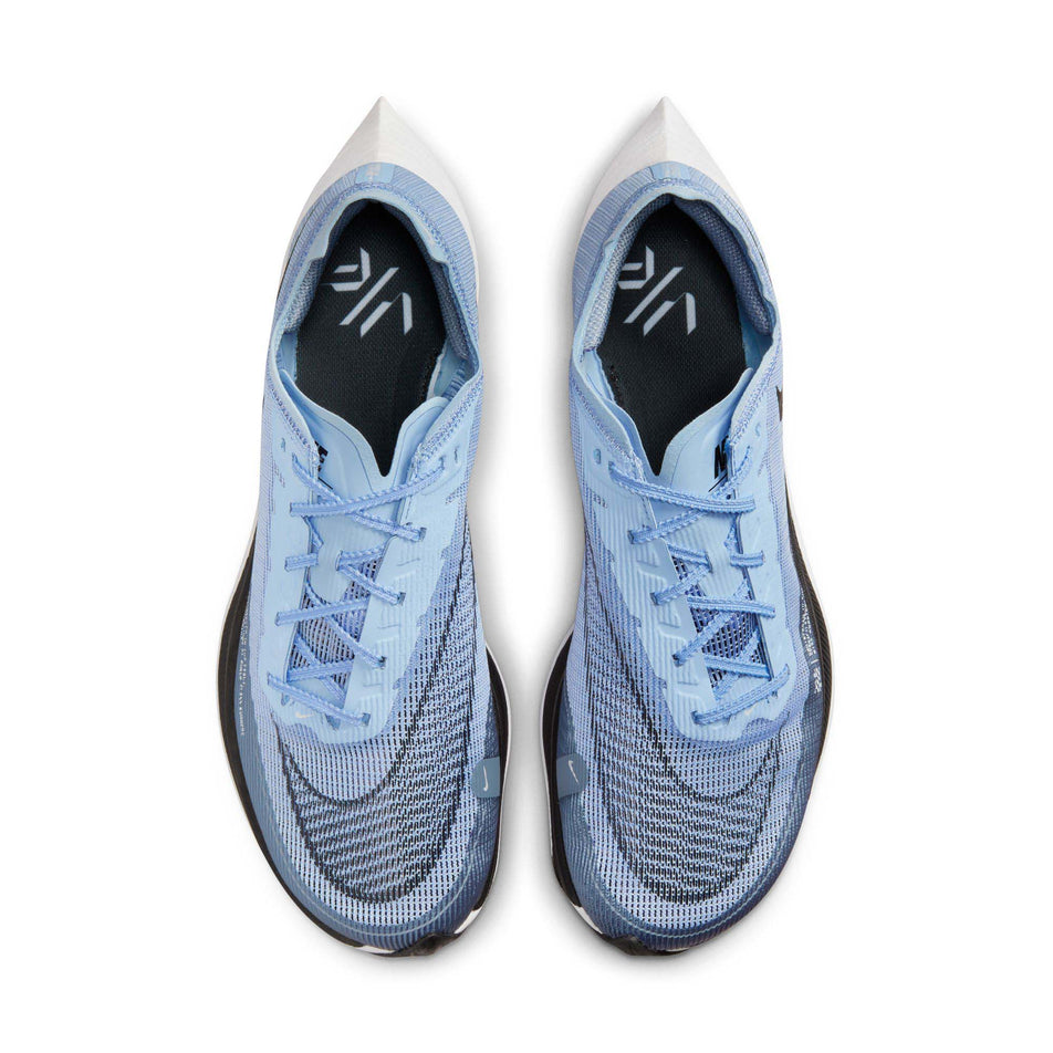 The uppers on pair of men's ZoomX Vaporfly Next% Running Shoes (7725364281506)
