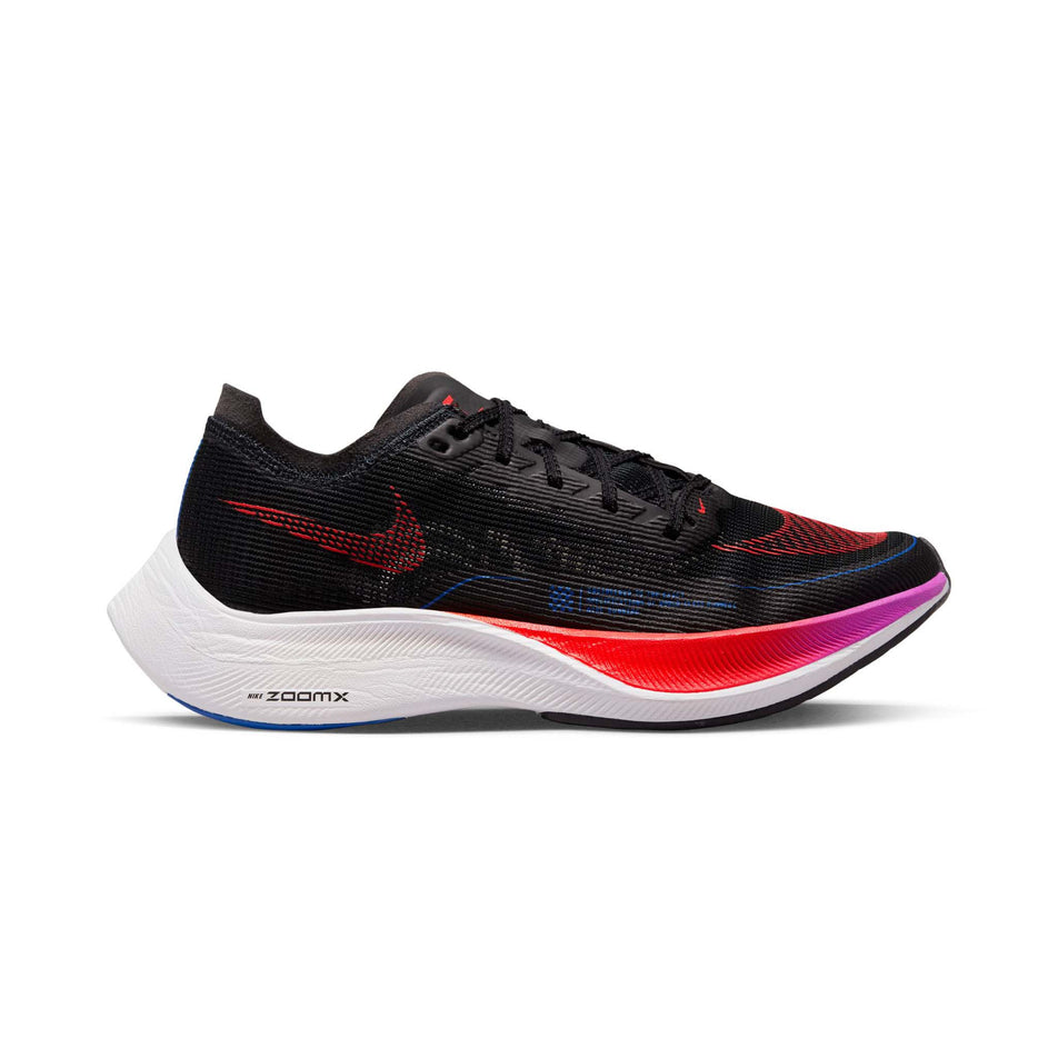 Lateral side of the right shoe from a pair of women's Nike ZoomX Vaporfly Next% 2 Running Shoes (7728717725858)