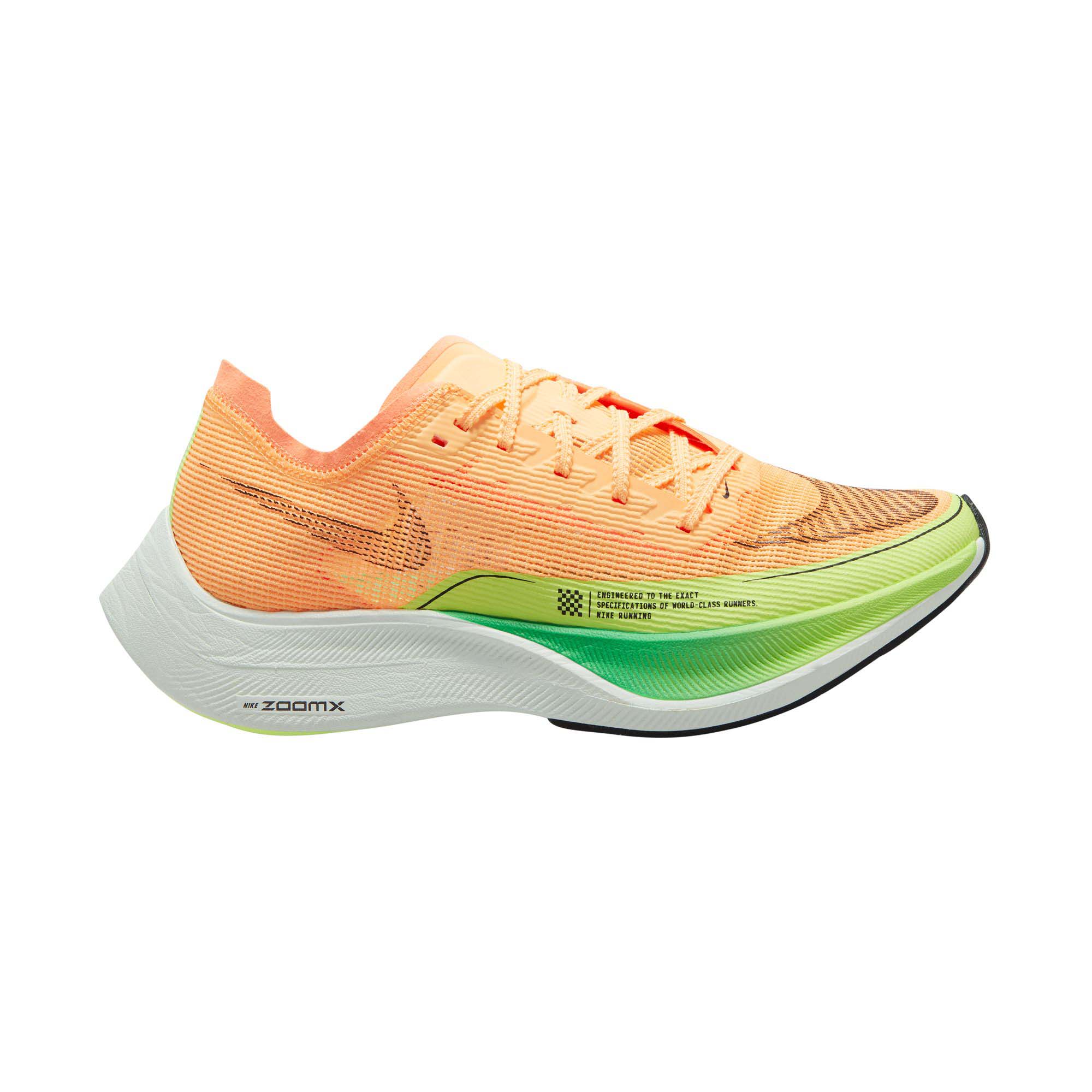 Nike Women's ZoomX Vaporfly Next% Running Shoes Orange