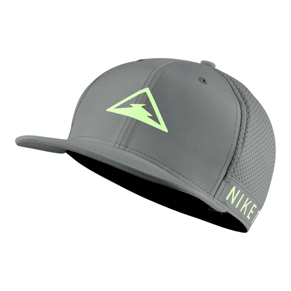 Front angled view of unisex nike df pro cap trail (7328969621666)