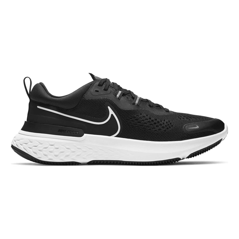 Lateral view of men's nike react miler 2 running shoes (6872688197794)