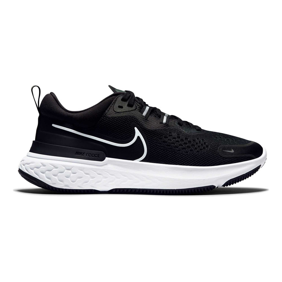 Lateral view of women's nike react miler 2 running shoes (6877871407266)