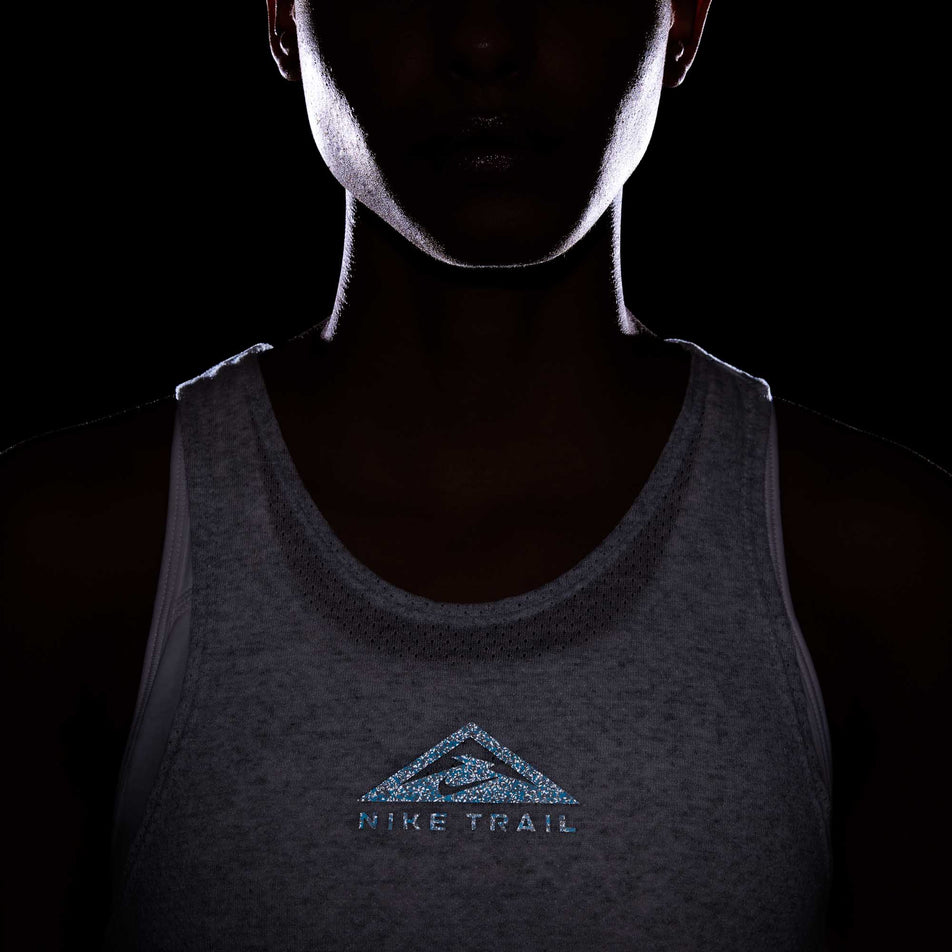 Reflective view of women's nike city sleek tank trail (6918051627170)