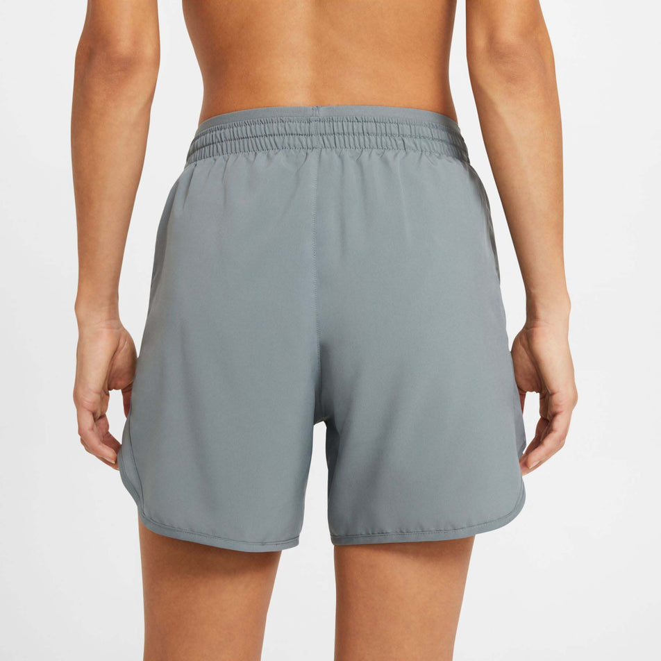 Behind view of women's nike tempo luxe short 5in (7384766447778)