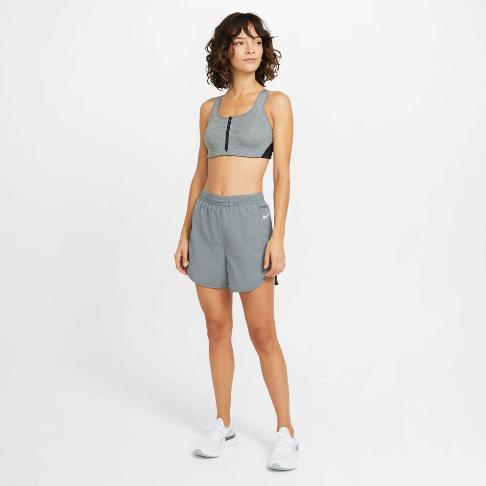 Front model view of women's nike tempo luxe short 5in (7384766447778)