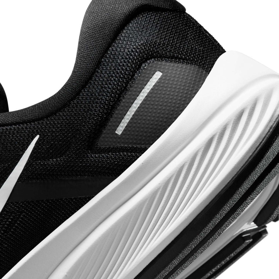 Midsole view of men's nike air zoom structure 24 running shoes (7351435264162)