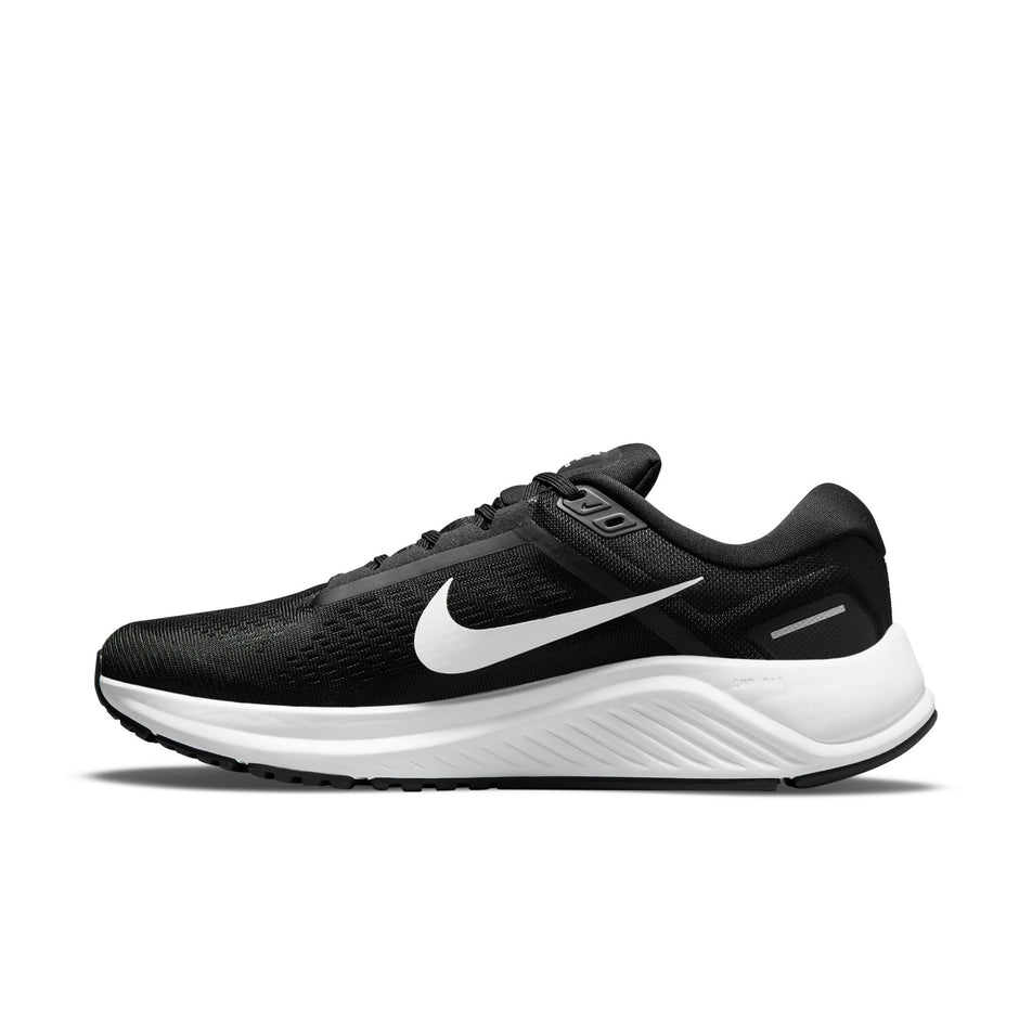 Medial view of men's nike air zoom structure 24 running shoes (7351435264162)