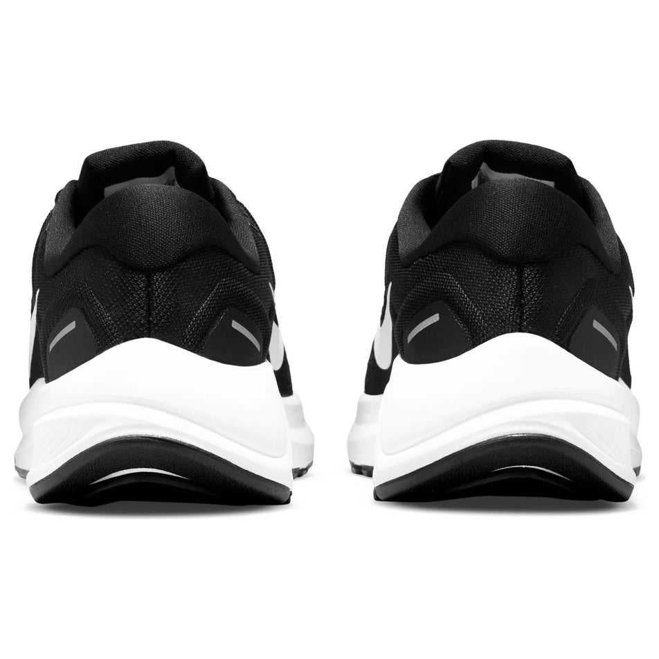 Posterior view of women's nike air zoom structure 24 running shoes (7353684787362)