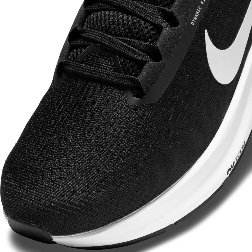 Toebox of the right shoe from a pair of women's nike air zoom structure 24 running shoes (7353684787362)