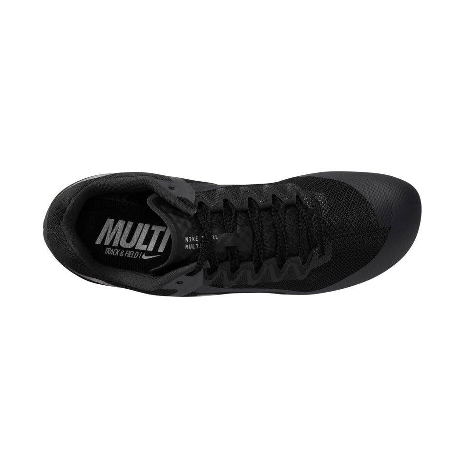 The upper of the right shoe from a pair of Nike Unisex Zoom Rival Distance Track Spikes (7669984493730)