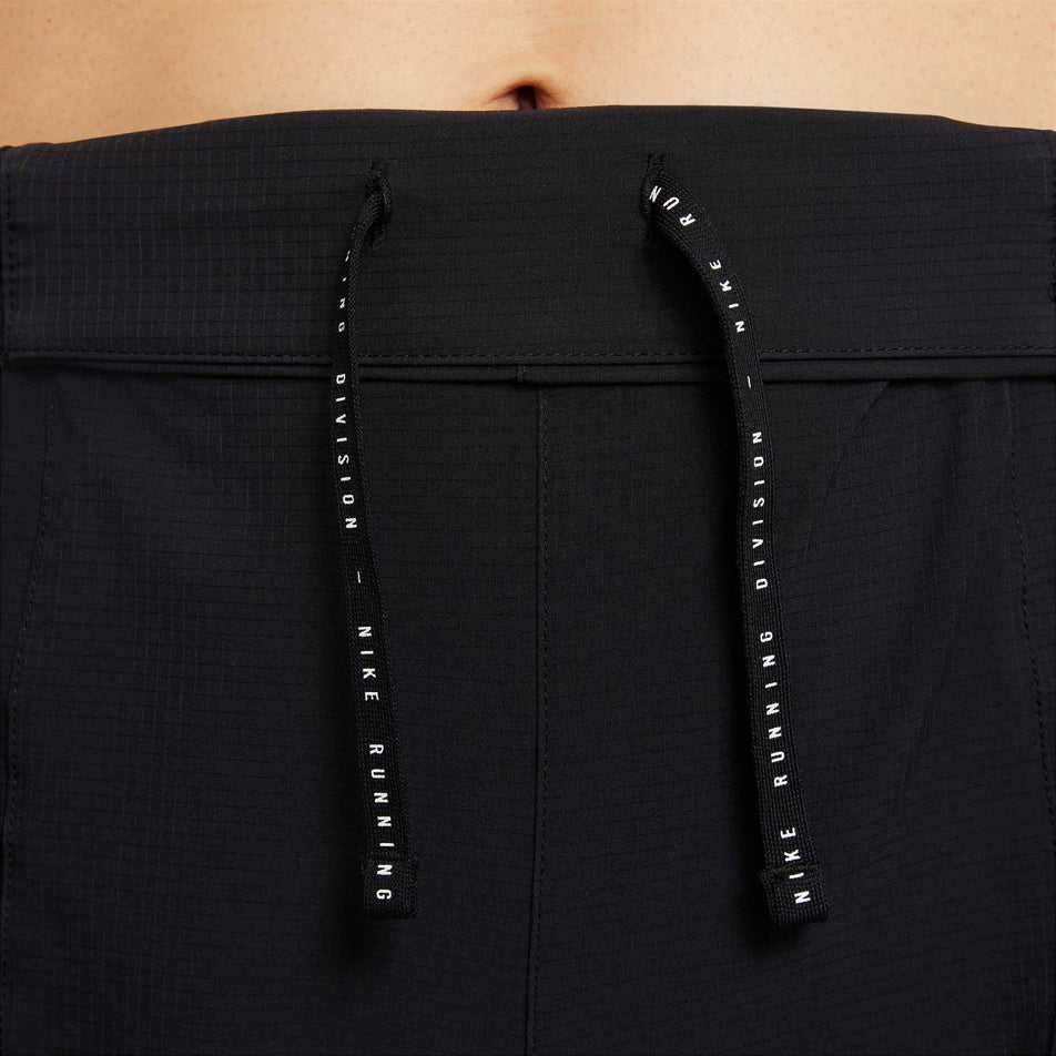 Drawstring detail on Nike Run Division Tempo Luxe Shorts (6918041370786)