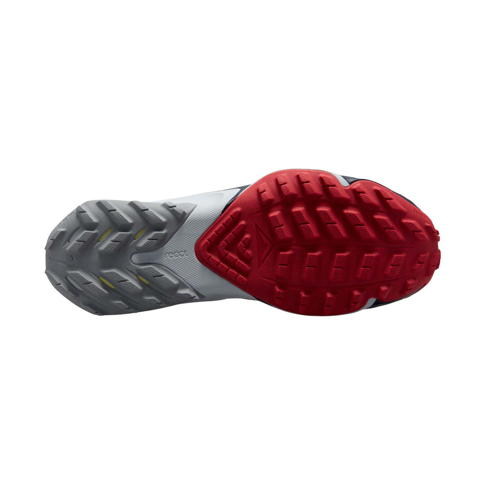 Outsole view of men's nike air zoom terra kiger 8 running shoes (7351805051042)