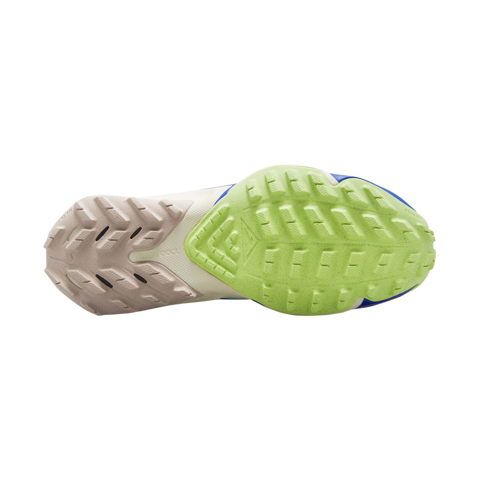 Outsole view of women's nike air zoom terra kiger 8 running shoes (7353958039714)