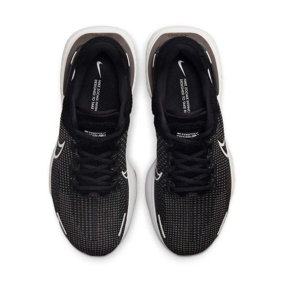 Upper view of men's nike zoomx invincible run flyknit 2 running shoes (7315278299298)