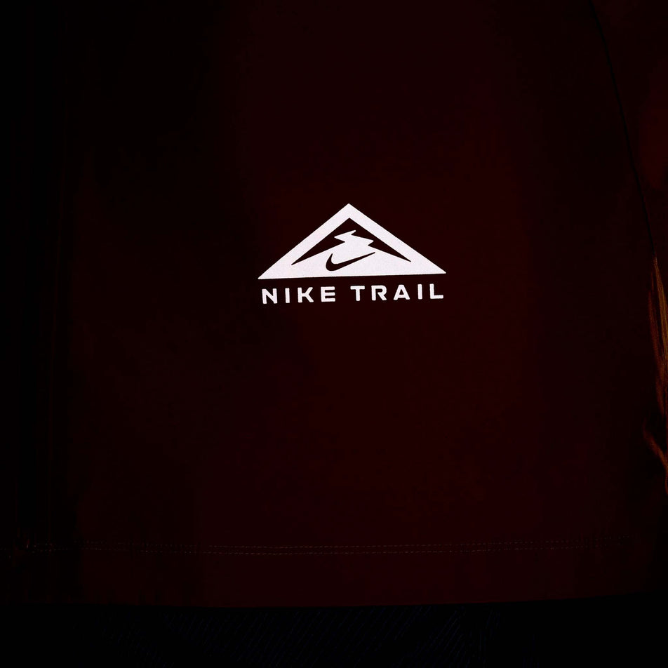 Reflective view of men's nike trail jacket gore-tex infinium (7327990841506)