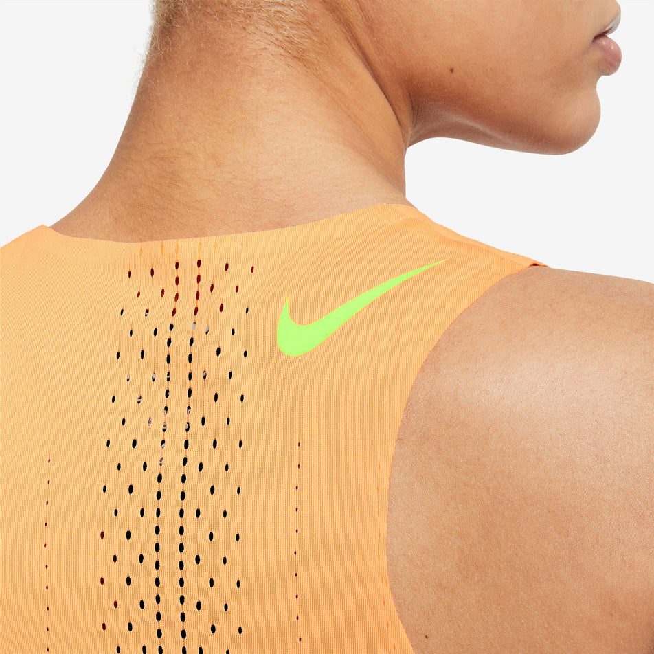 Nike, Women's Dri-Fit ADV Aeroswift Singlet - Orange