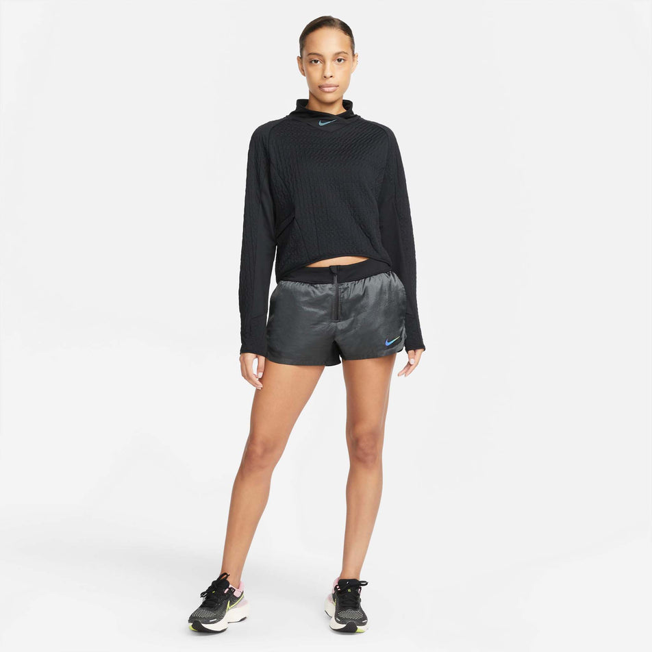 Front model view of women's nike tf run division midlayer (7328903954594)
