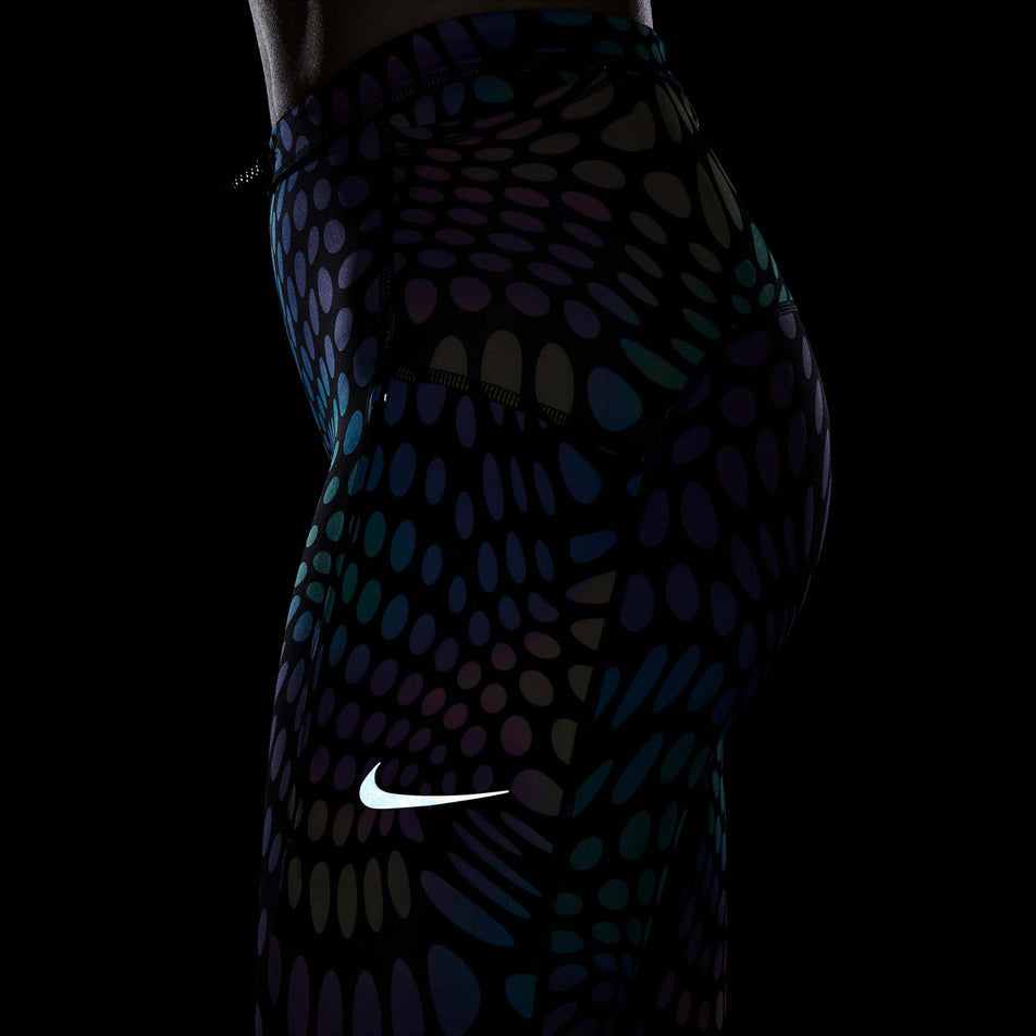 Nike Running Dri-FIT Run Division Fast reflective leggings in dark purple