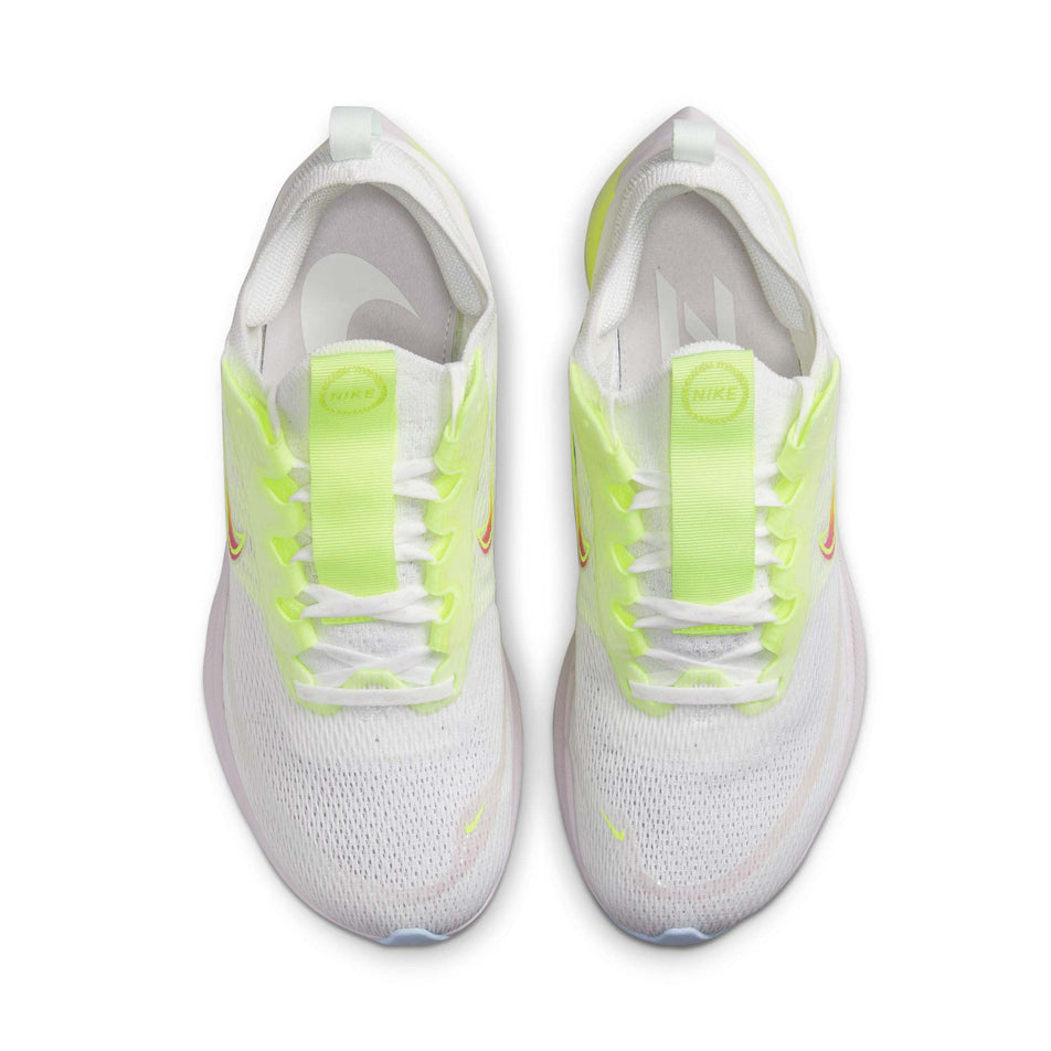 Upper view of women's nike zoom fly 4 premium running shoes (7316405551266)