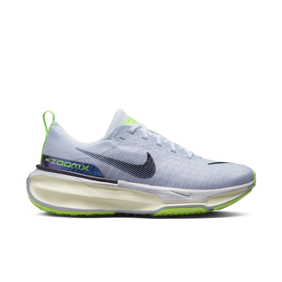 Lateral side of the right shoe from a pair of Women's ZoomX Invincible Run Flyknit 3 Running Shoes (7751503282338)