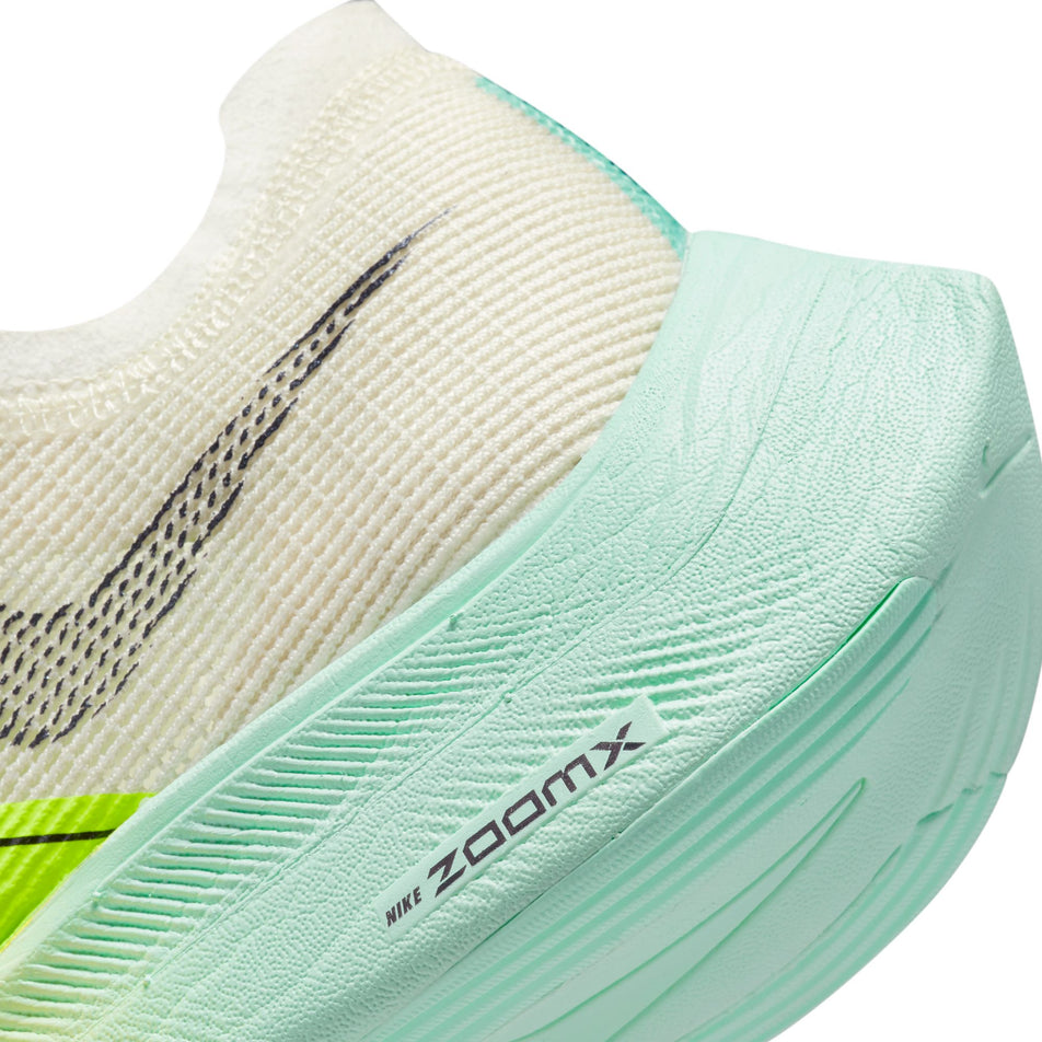 The heel unit on a women's Nike ZoomX Vaporfly Next% 2 Running Shoe (7516175564962)