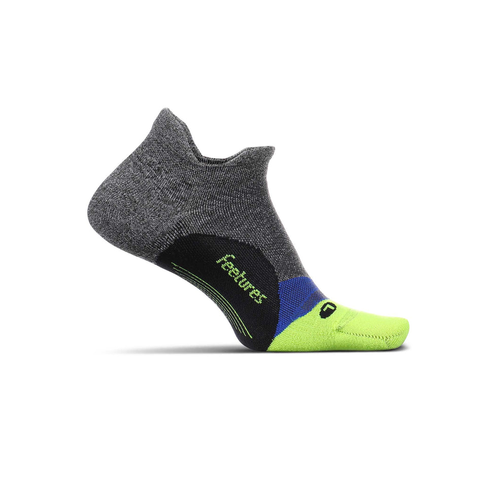 Medial view of unisex feetures elite light cushion no show tab (7274582540450)