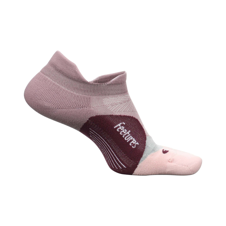 Medial side of the left sock from a pair of Feetures  Unisex Elite Light Cushion No Show Tab Running Socks (7520364855458)