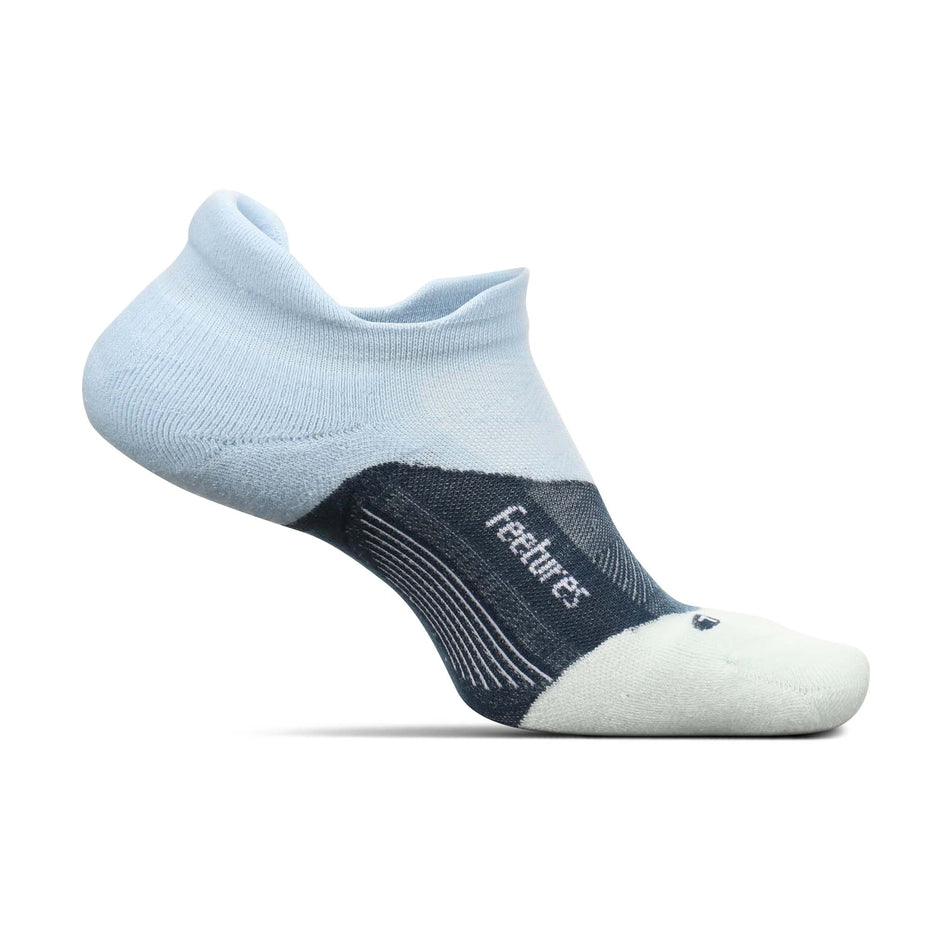 Medial side of the left sock from a pair of Feetures  Unisex Elite Max Cushion No Show Tab Running Socks (7520341983394)