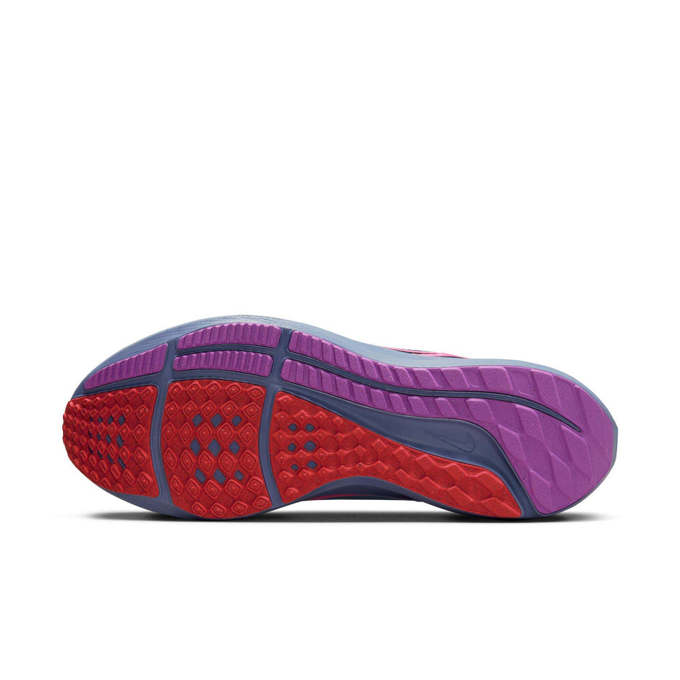 The outsole of the left shoe from a pair of men's Nike Air Zoom Pegasus 40 SE Road Running Shoes (7846184779938)