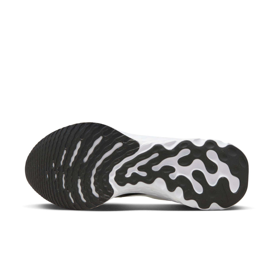 The outsole on the left shoe from a pair of Nike Men's React Infinity Run Flyknit 3 Road Running Shoes (7864313315490)