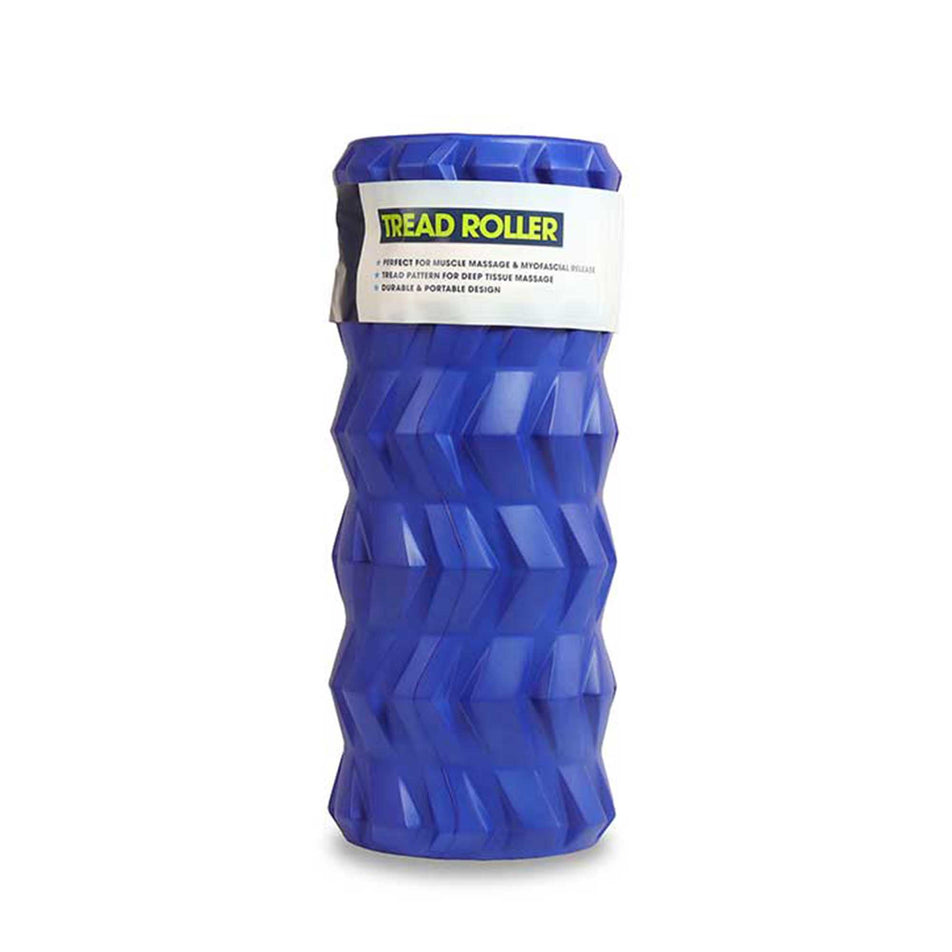 Upright view of unisex fitness-mad tread eva foam roller (7077010112674)