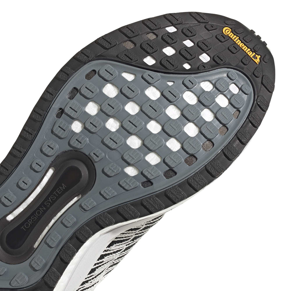 The outsole of the forefoot on the right shoe from a pair of men's adidas Solar Glide ST 3 (6893451608226)