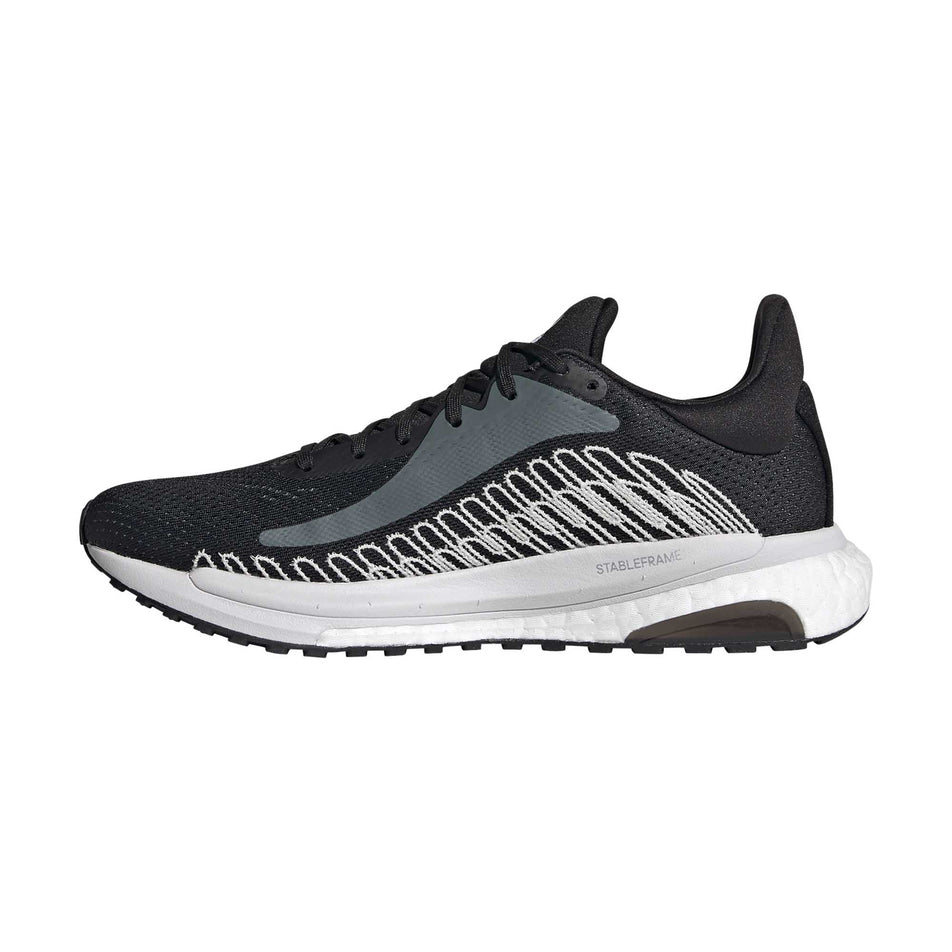 Medial side of the right shoe from a pair of women's adidas Solar Glide ST 3 (6893738754210)