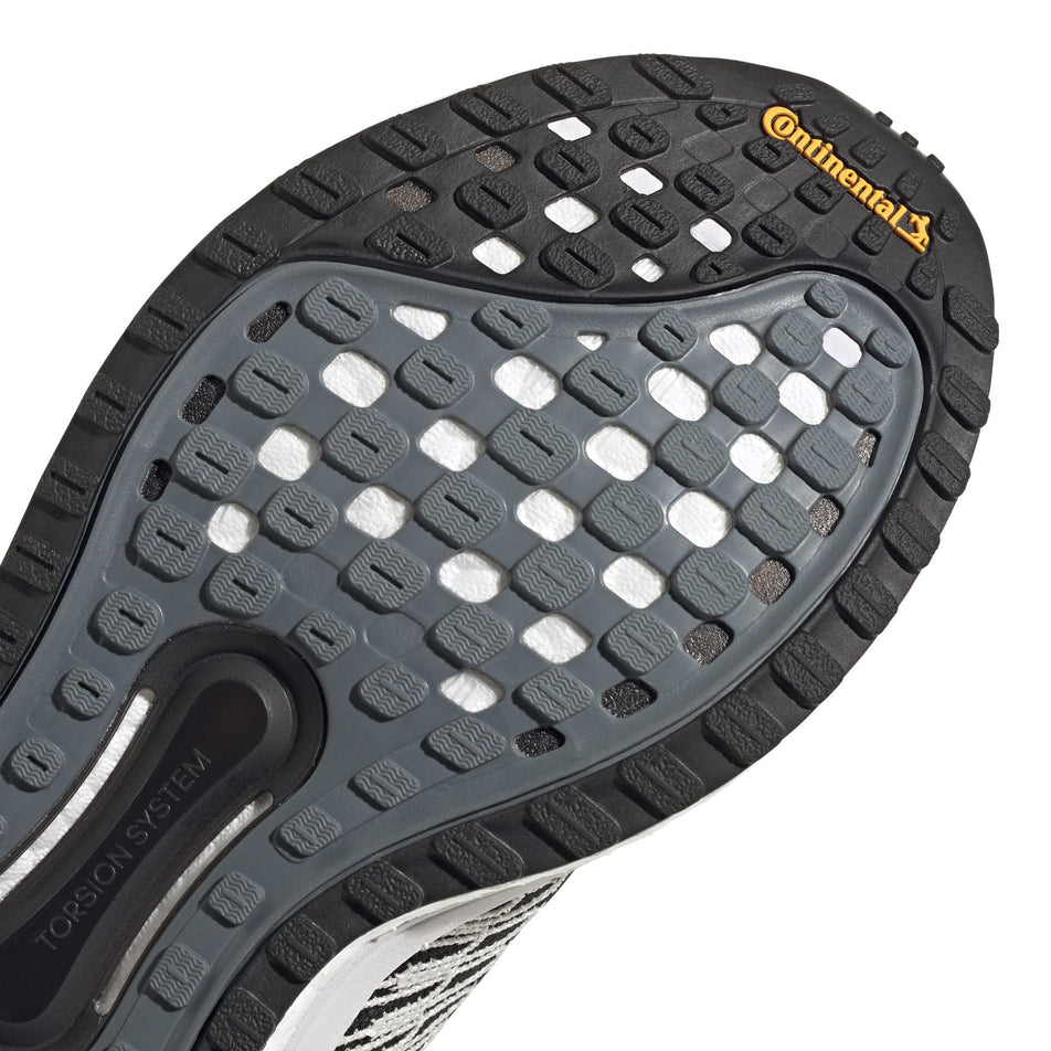 The forefoot outsole on the right shoe from a pair of women's adidas Solar Glide ST 3 (6893738754210)