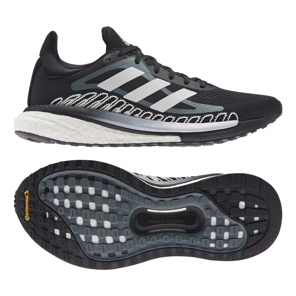 The right shoe and its outsole from a pair of women's adidas Solar Glide ST 3 (6893738754210)