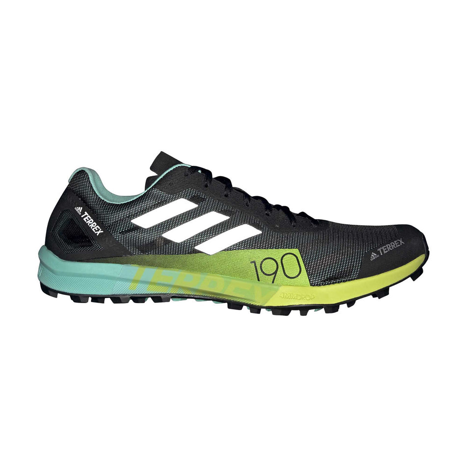 Lateral view of men's adidas terrex speed pro running shoes (6867950633122)