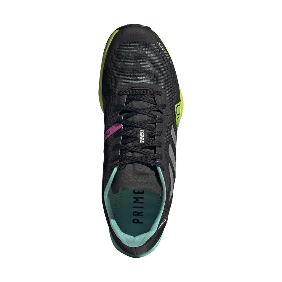 Upper view of men's adidas terrex speed pro running shoes (6867950633122)