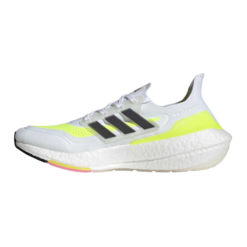 Medial side of the right shoe from a pair of men's adidas Ultraboost 21 (6893318766754)