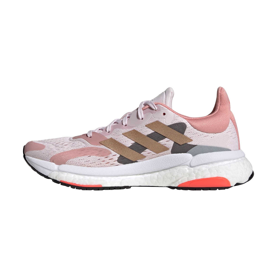Medial view of women's adidas solar boost 4 running shoes (7280432808098)