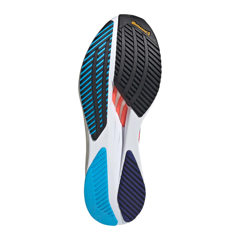Outsole view of men's adidas adizero boston 10 running shoes (7235417604258)
