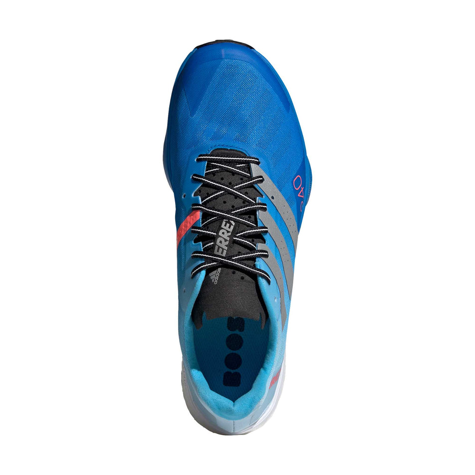 Upper view of men's adidas terrex speed ultra running shoes (7280383492258)