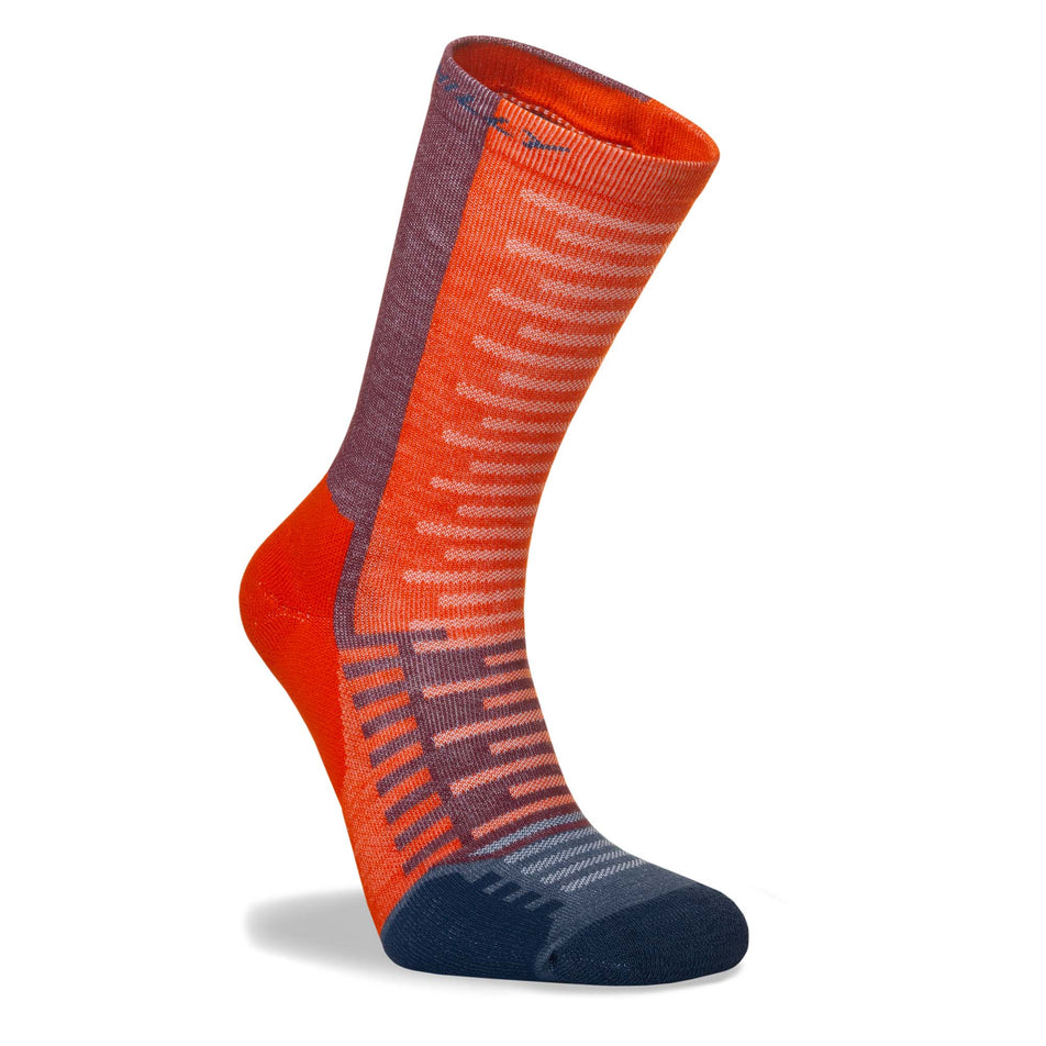 A sock from a pair of Hilly Unisex Active Crew Running Socks. (7757355188386)