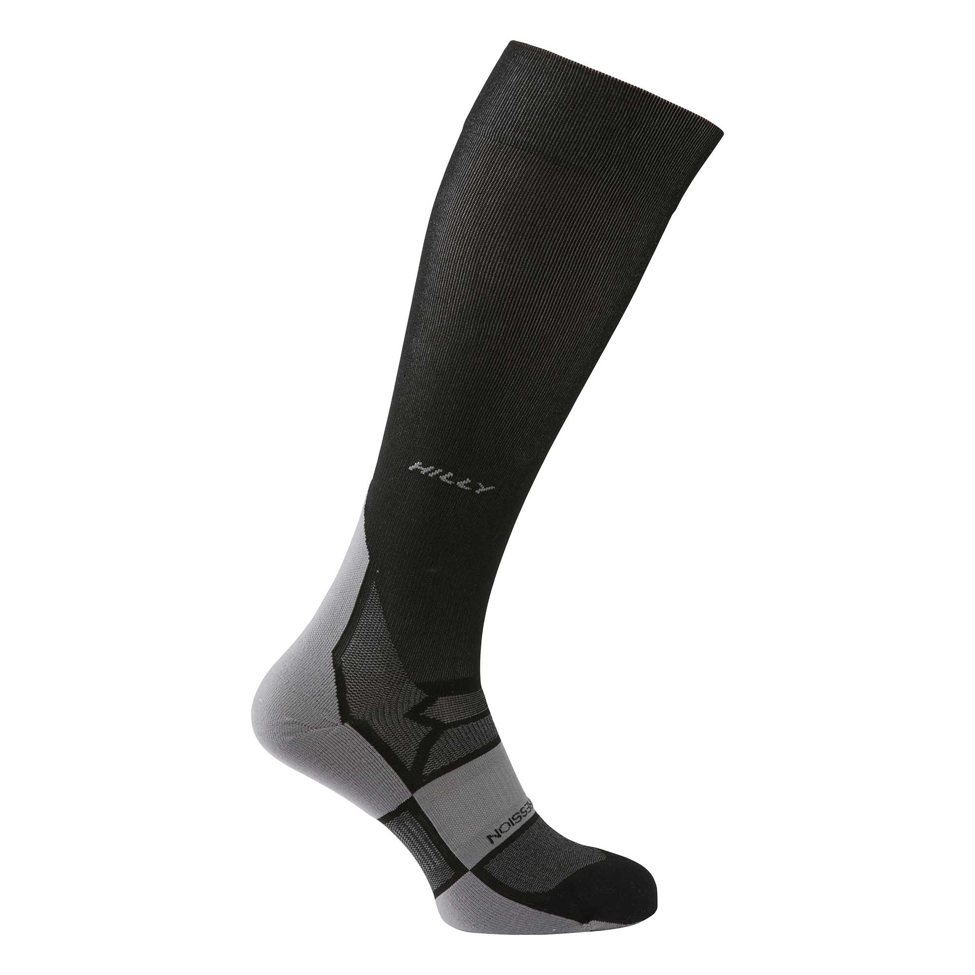 Unisex | Hilly Pulse Compression Running Socks - Black | Run4It